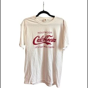 Vintage Hollywood California Graphic Tee – Size medium